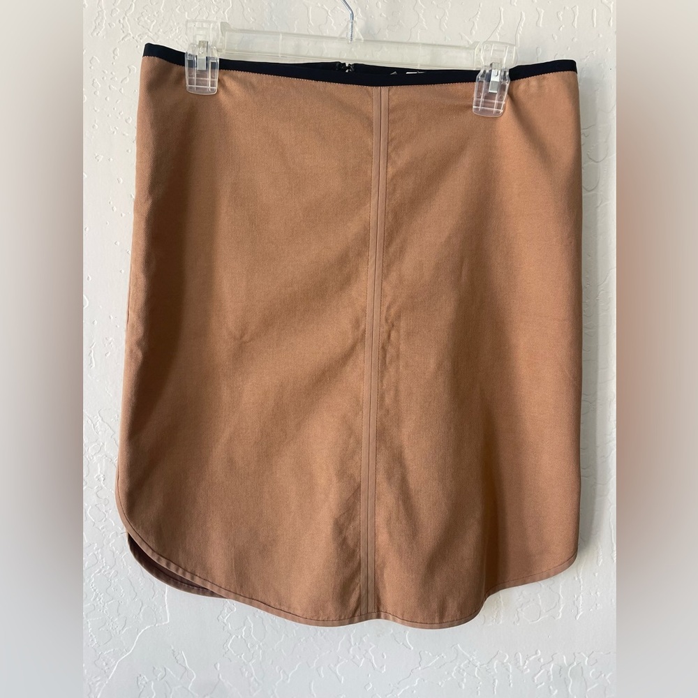 REED KRAKOFF Straight Skirt Tan SIZE 8
